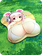 すーぱーそに子 等身大おっぱい「マウス」パッド2