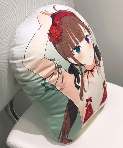 閃乱カグラ 等身大マシュモクッション 秘立蛇女子学院 日影 ひかげ 焔紅蓮隊 閃乱カグラ 等身大マシュモクッション 両備(忍転身前Ver
