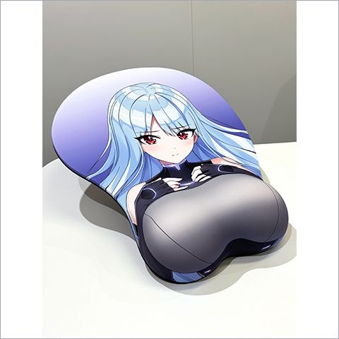 【美品】ドルフィンウェーブ　ドルウェブ　永雪氷織　等身大マウスパッド Softgarage